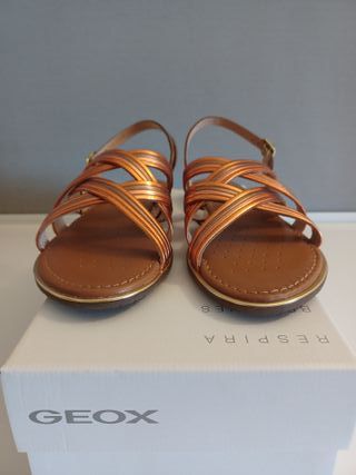 Geox D Sozy Plus G, sandalias talla 38.5 plantilla