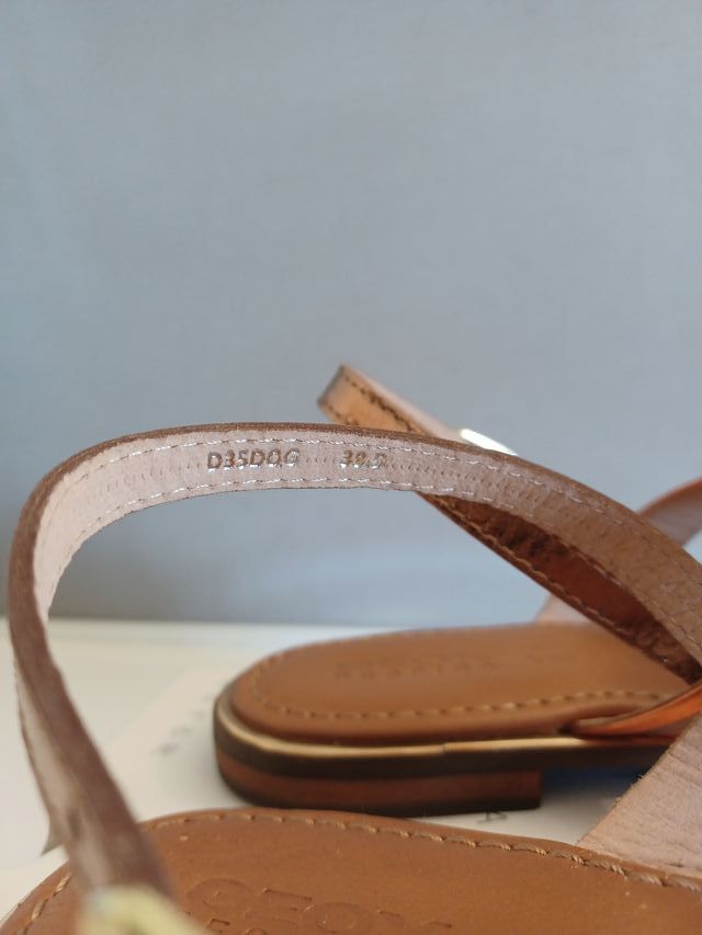 Geox D Sozy Plus G, sandalias talla 38.5 plantilla