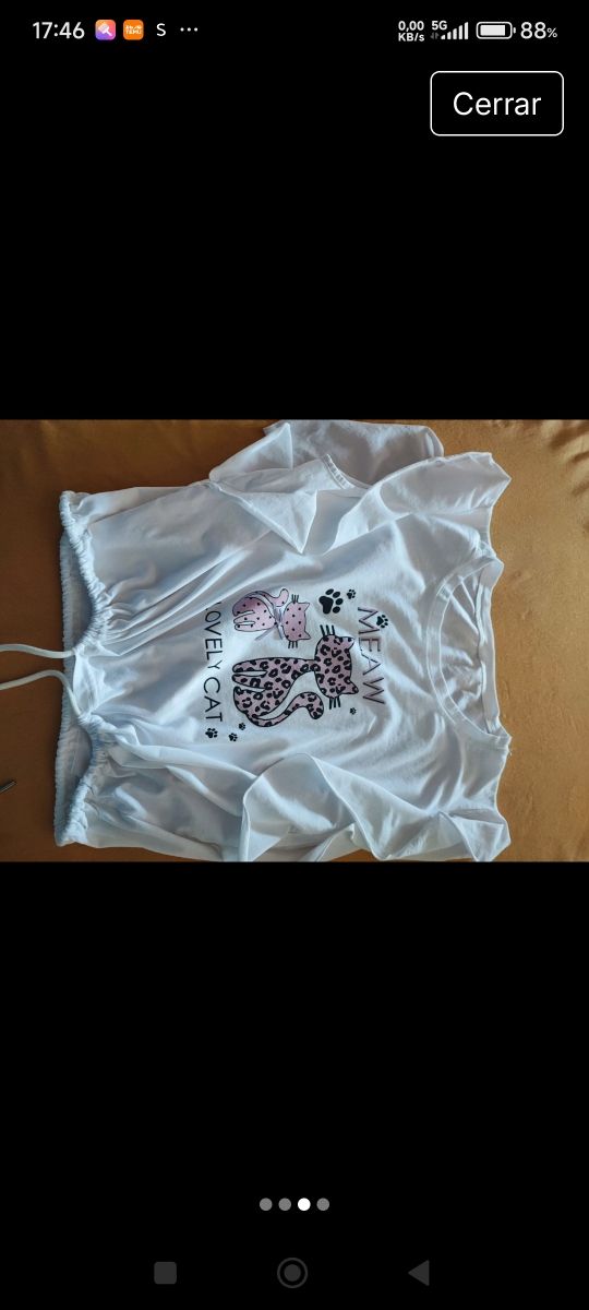 Camiseta gatitos - a estrenar