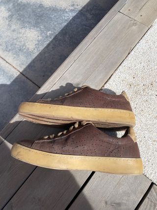 Zapatillas Marrón PoZu Star Wars edition.