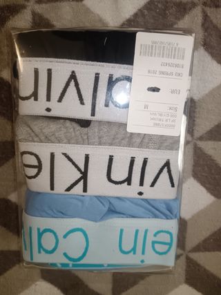 3 Calzoncillos Calvin Klein 