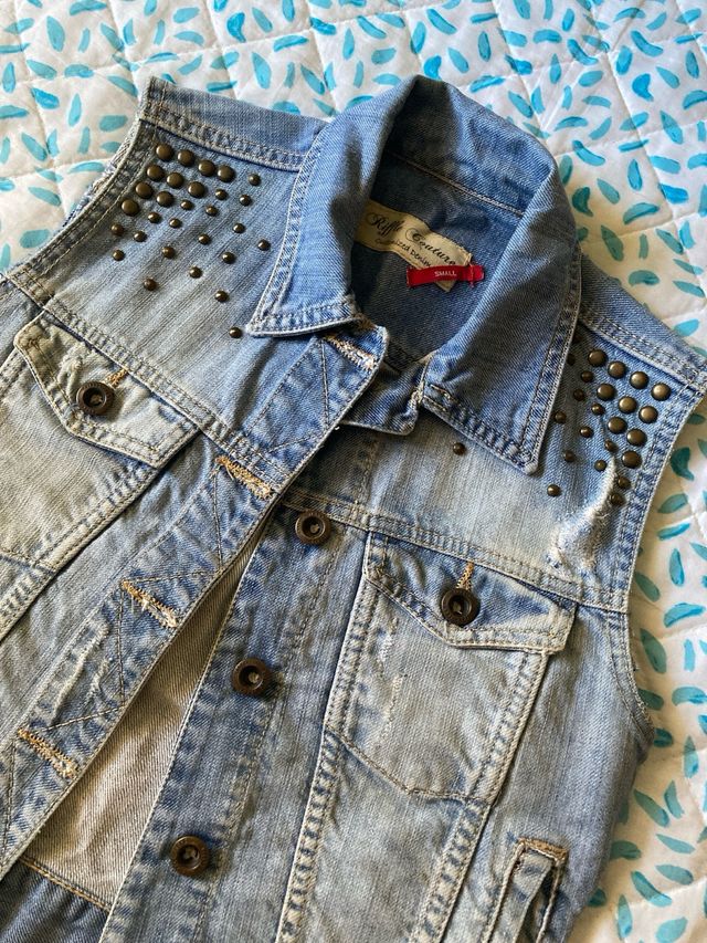 Chaleco Vaquero Mujer