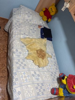Colchón de 90x190 y somier