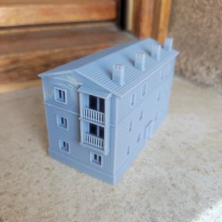 Maqueta Edificio 50s - Escala N