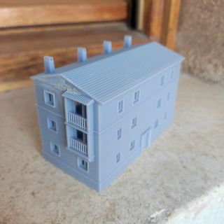 Maqueta Edificio 50s - Escala N