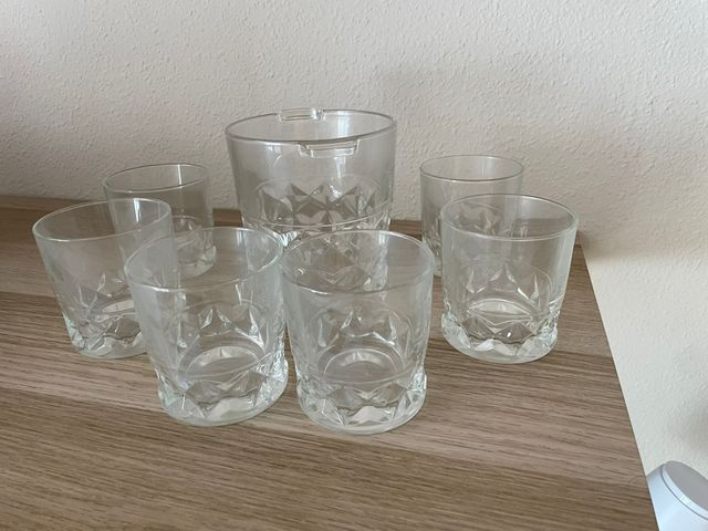 Juego whisky cristal nuevo