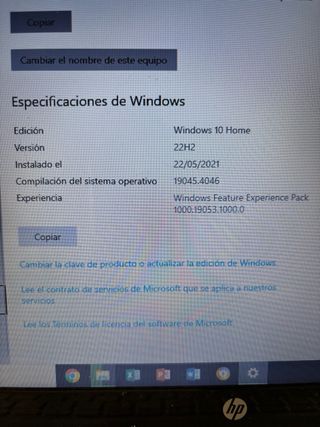 HP Pavilion: Portátil blanco plata