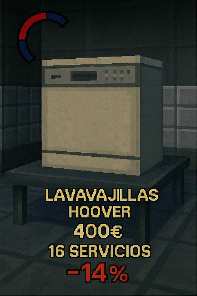 Lavavajillas Hoover - 16 servicios