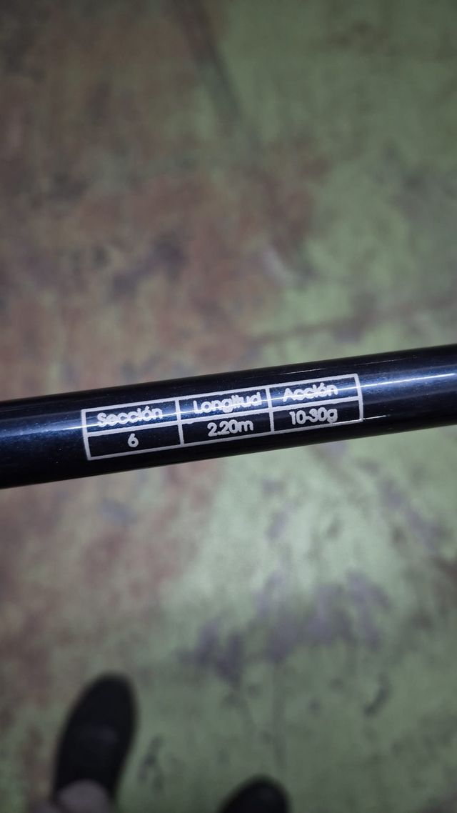 Caña telescópica pesca