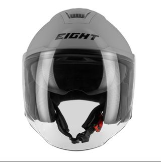 Casco moto jet Eight S770 gris