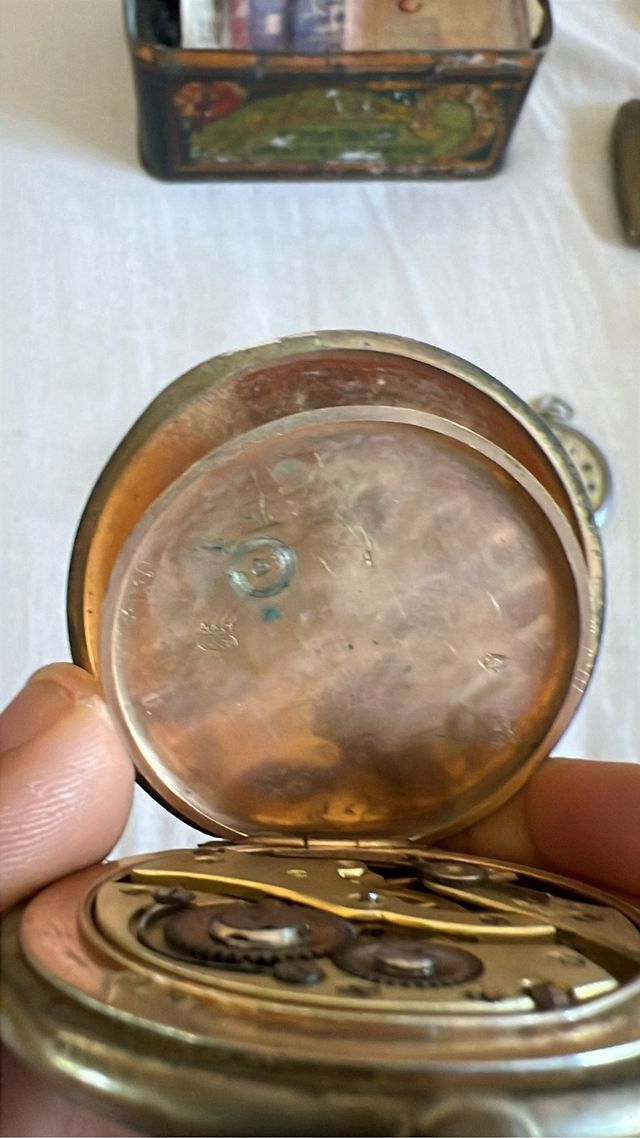 3 Relojes antiguos de bolsillo antigus de plata 