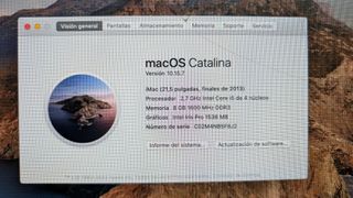 iMac 21,5" (2013) - pantalla rota