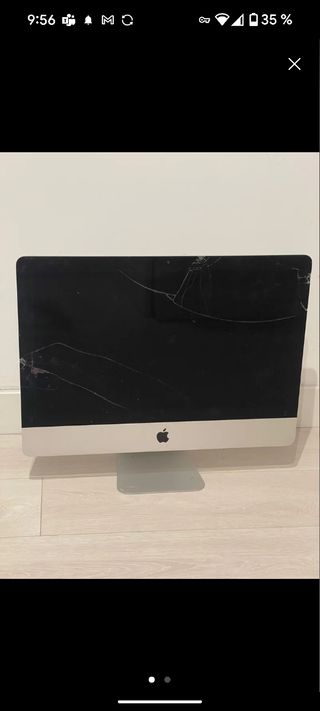 iMac 21,5" (2013) - pantalla rota