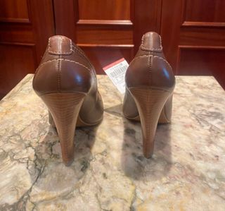 Zapatos tacón marrón - talla 36