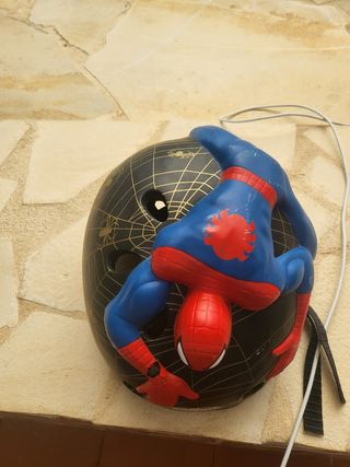Casco Spiderman niño bici patinete