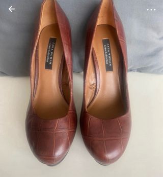 Tacones Zara - Marrón