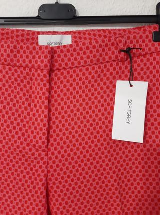 Pantalones chinos Softgrey rojos