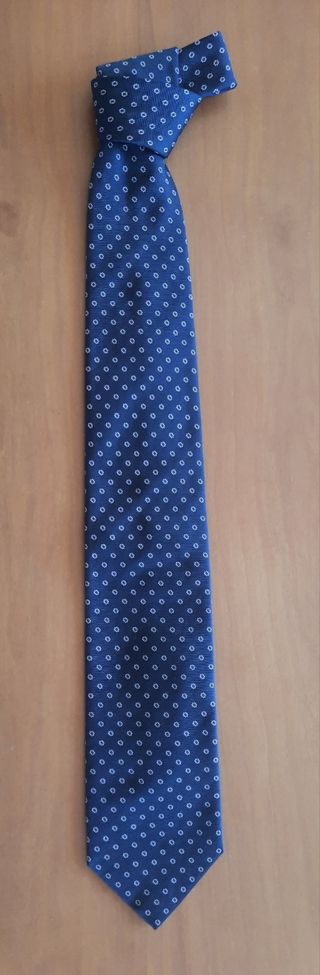 Corbata de seda natural