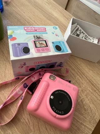Cámara Infantil DDULEOG Instant Print