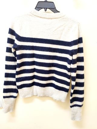 Jersey Zara rayas beige-azul talla 19