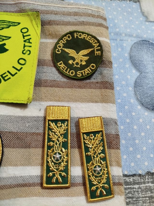 Distintivi Corpo Forestale dello Stato
