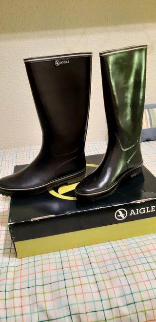 Botas Aigle agua mujer 38