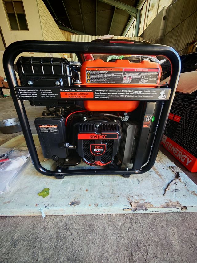 Generador Inverter Genergy Ferde 4600W nuevo.