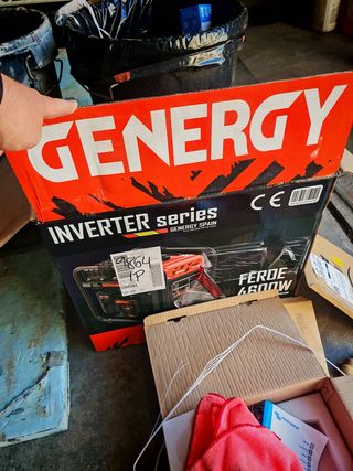 Generador Inverter Genergy Ferde 4600W nuevo.
