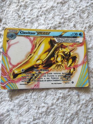 Carta Pokemon Clawitzer