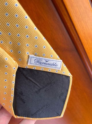 Corbata de seda de Façonnable