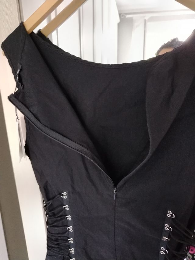 Vestito Denny Rose nero tg 44