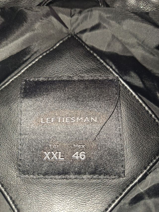 Chaqueta Lefties Man negra - Talla XXL