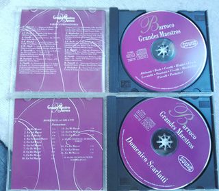4 CDs Música Clásica Grandes Maestros