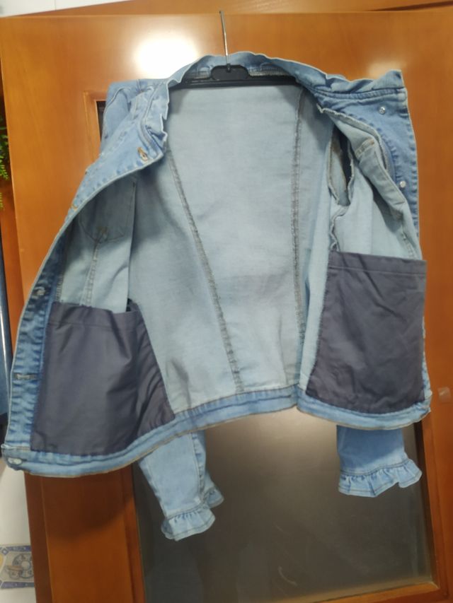 Chaqueta vaquera azul