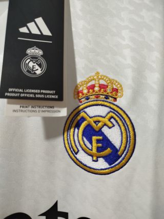 Camiseta Real Madrid blanca