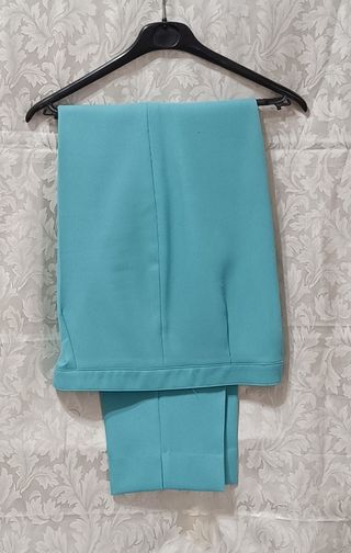 TAILLEUR DONNA VERDE MENTA MIS 46 MADE IN ITALY
