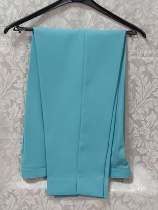 TAILLEUR DONNA VERDE MENTA MIS 46 MADE IN ITALY