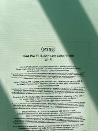 iPad Pro 512gb + Apple Pencil + Teclado