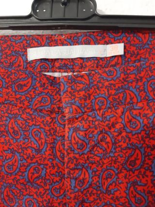 Pantalones Sfera casual rojos - 38