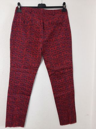 Pantalones Sfera casual rojos - 38