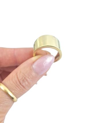 Anillo oro 18k - Ancho