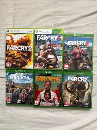 Colección Far Cry Xbox 360/One