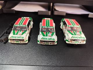 Lote de 131 Scalextric, leer descripción