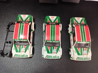 Lote de 131 Scalextric, leer descripción