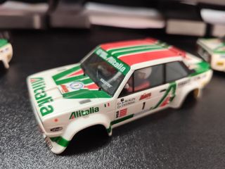 Lote de 131 Scalextric, leer descripción