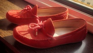 Mocasines rojos Mimao - cómodos
