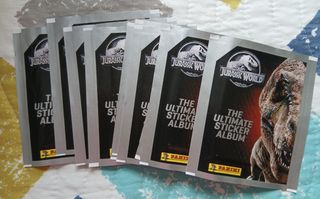 Sobres cromos Jurassic World Panini