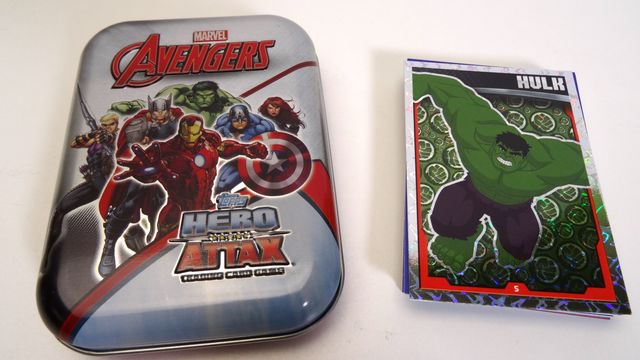 Juego de cartas Los Vengadores Hero Attax Topps