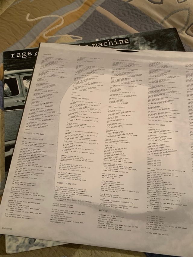 Vinilo Rage Against The Machine