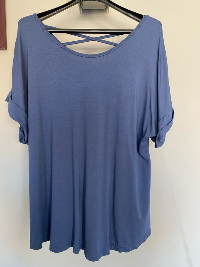 Camiseta Kimod azul Talla XL